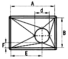 Переход с прямоугольного на круглое сечение ассиметричные ПТа